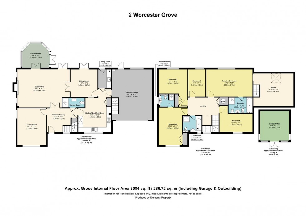 Floorplan for Worcester Grove, Broadstairs