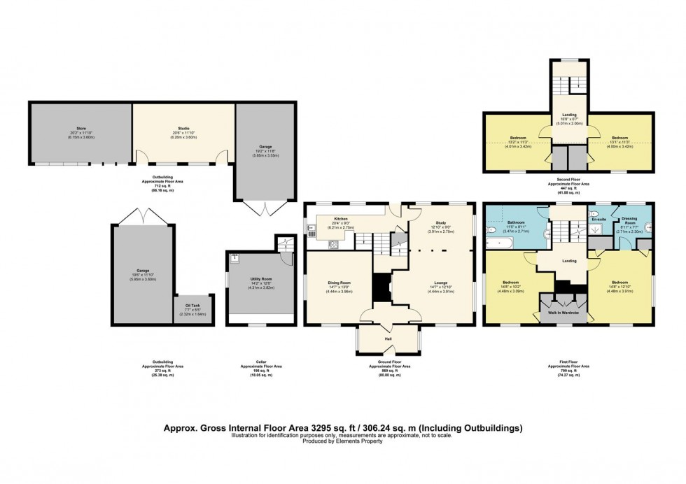 Floorplan for George Street, Hunton, Maidstone