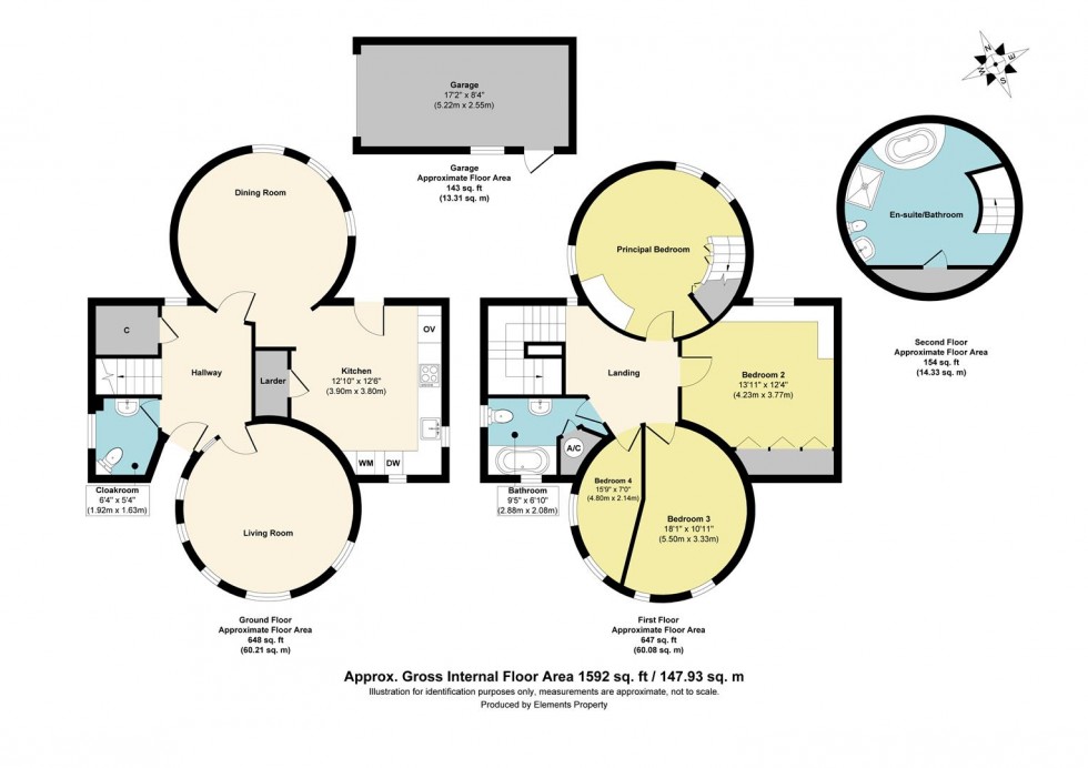 Floorplan for The Green, Bearsted, Maidstone