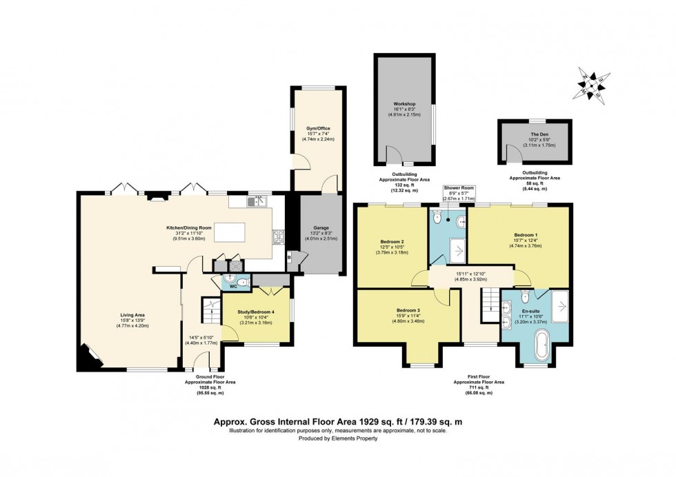 Floorplan for Epple Bay Avenue, Birchington