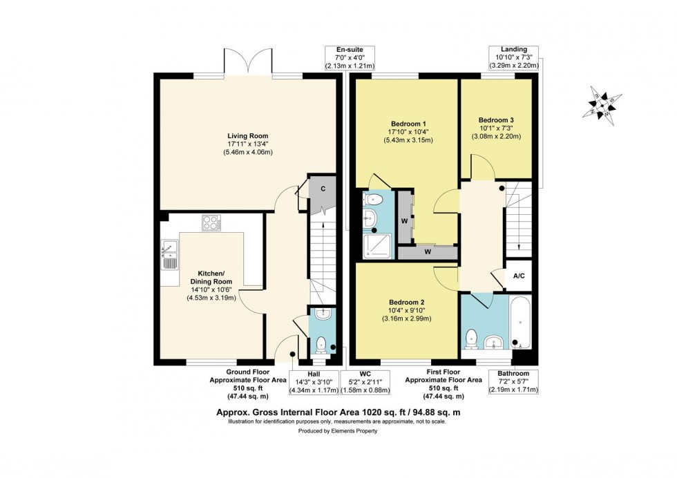 Floorplan for Armistice Way, Harrietsham, Maidstone