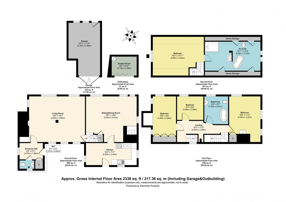Floorplan for Well Street, Loose, Maidstone