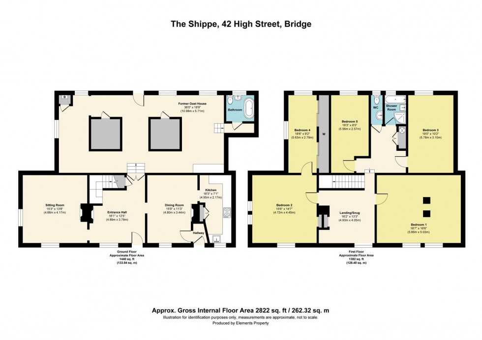 Floorplan for High Street, Bridge, Canterbury