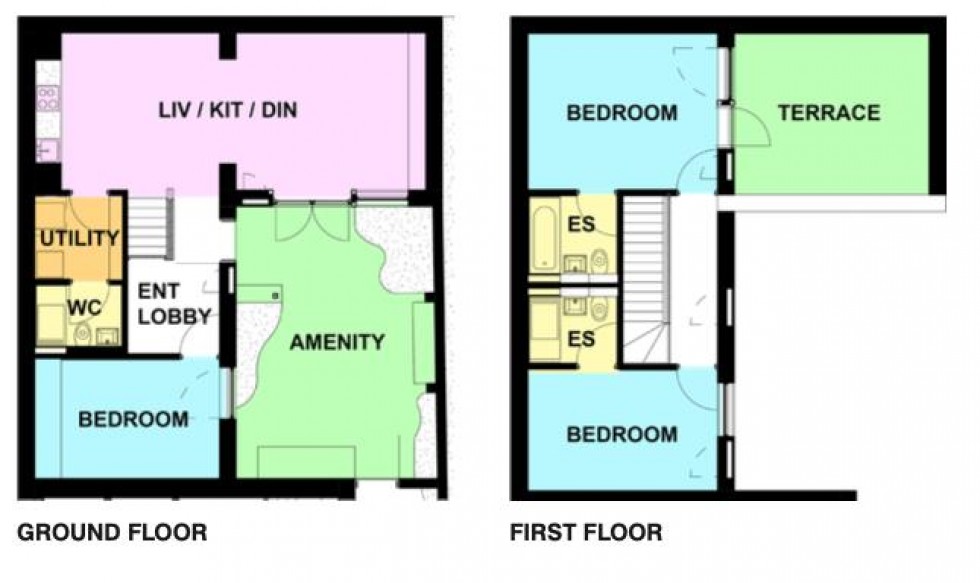 Floorplan for St. German's Road, London