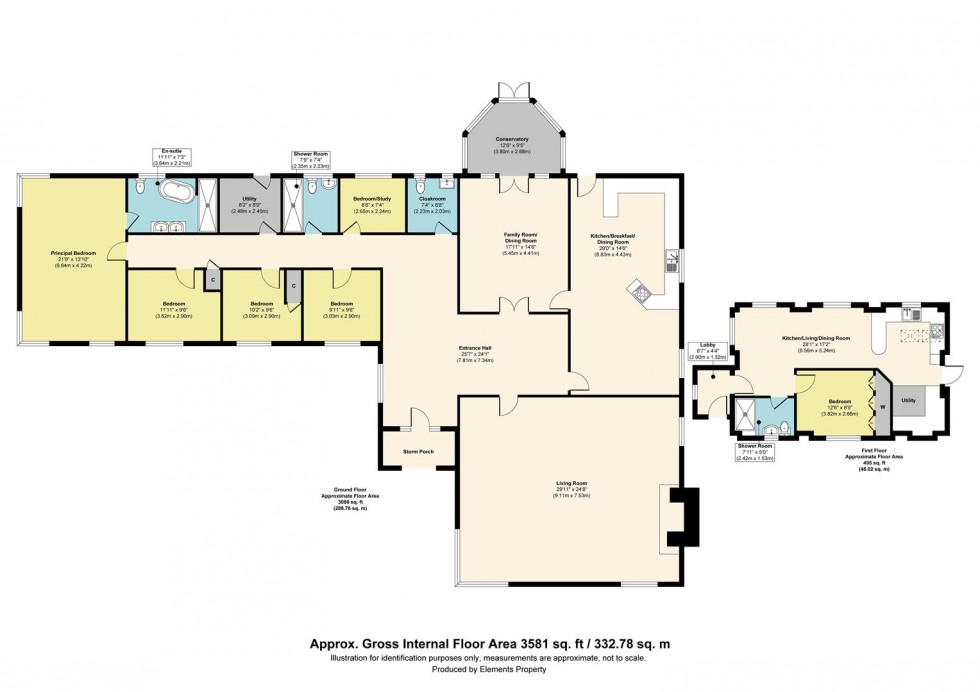 Floorplan for Wilsons Lane, East Farleigh, Maidstone