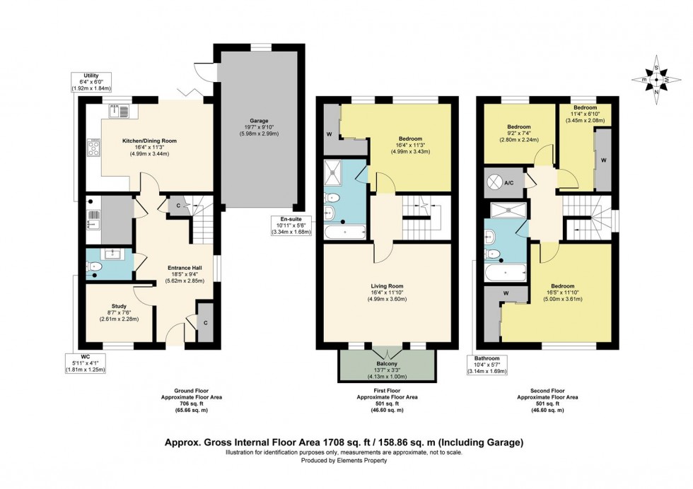Floorplan for Yew Tree Road, Dunton Green, Sevenoaks