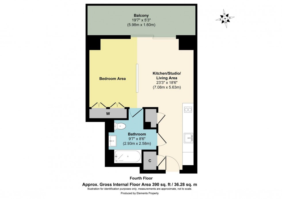 Floorplan for Bagshaw Building, Canary Wharf, London