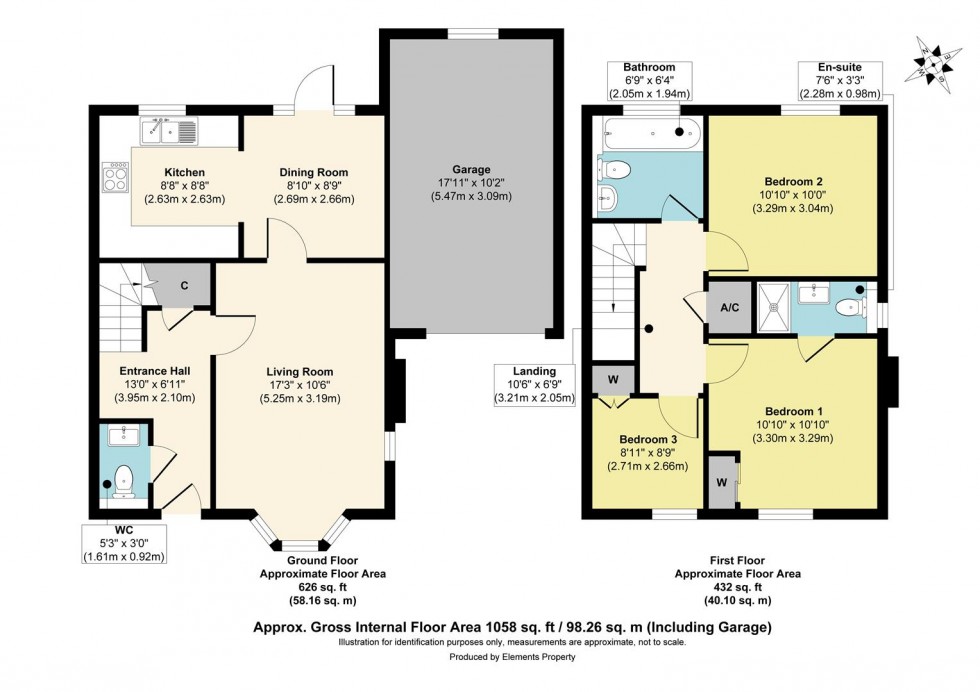 Floorplan for Orchard View, Detling, Maidstone