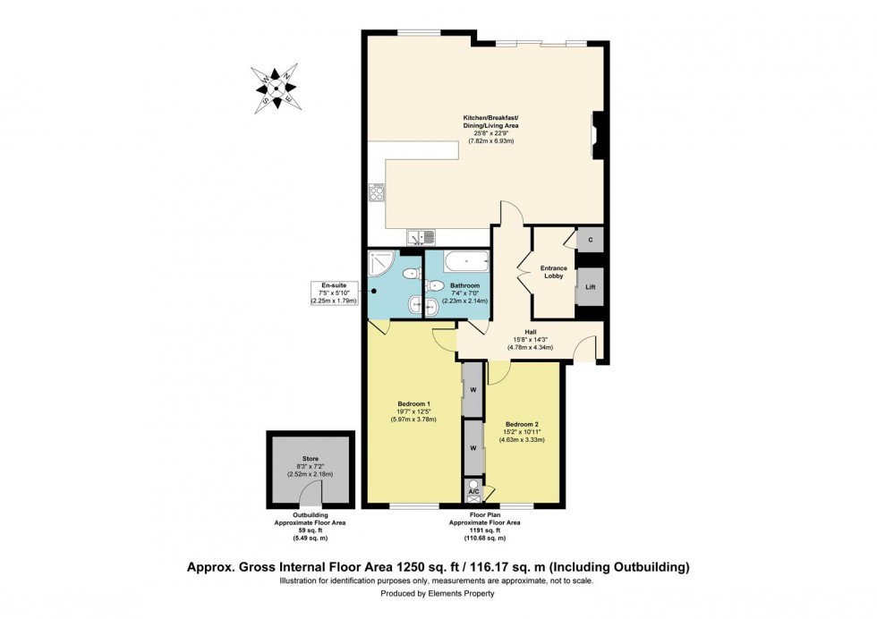 Floorplan for Joss Gap Road, Broadstairs