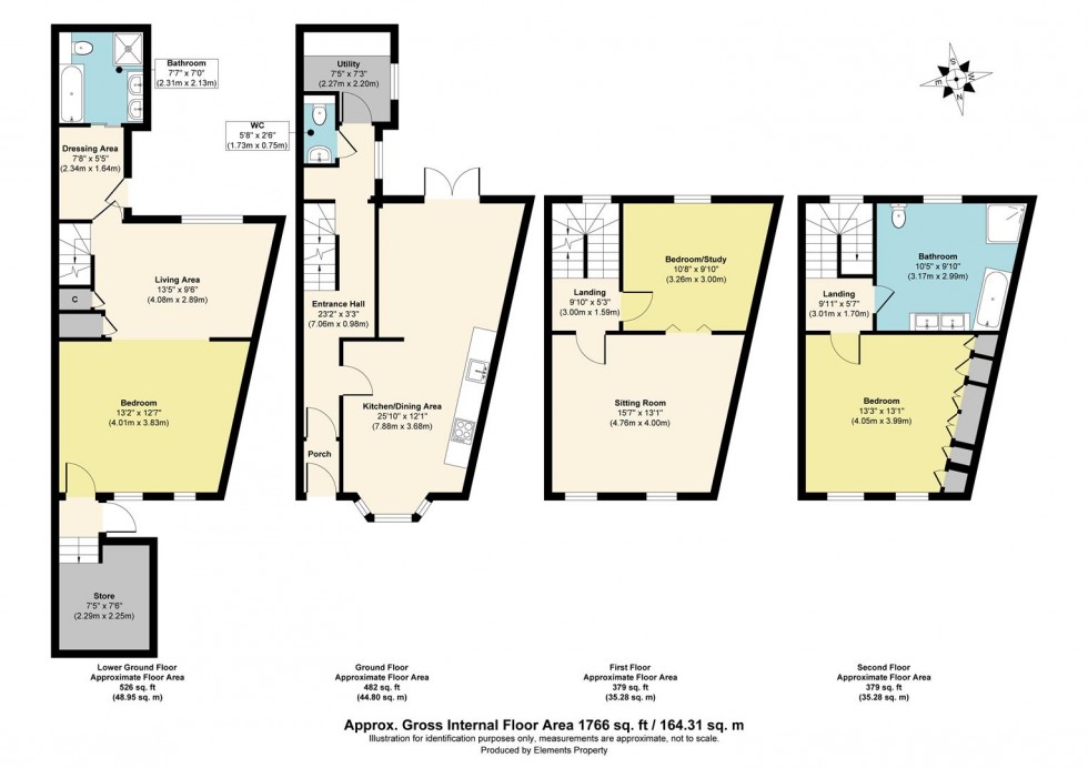Floorplan for Liverpool Lawn, Ramsgate