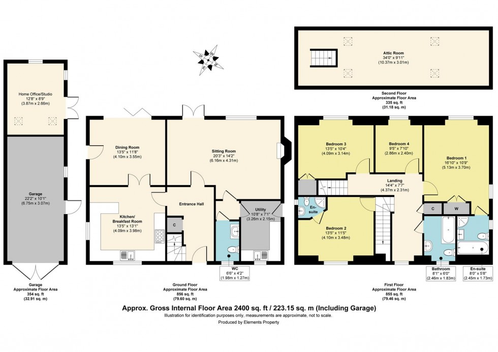 Floorplan for Ash, Canterbury